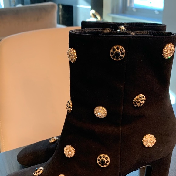 Uterque ankle boots with embellishments size 10.5 - Picture 4 of 4